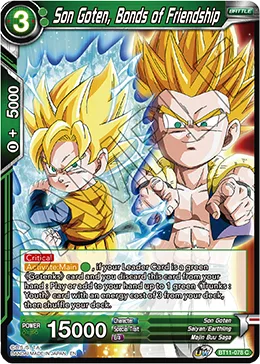 BT11-078 Son Goten, Bonds of Friendship (Promo)