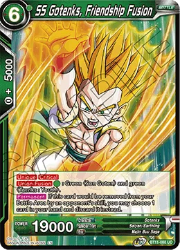 BT11-080 SS Gotenks, Friendship Fusion