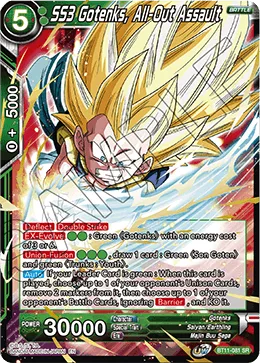 BT11-081 SS3 Gotenks, All-Out Assault