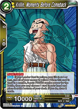 BT11-097 Krillin, Moments Before Comeback (Promo)