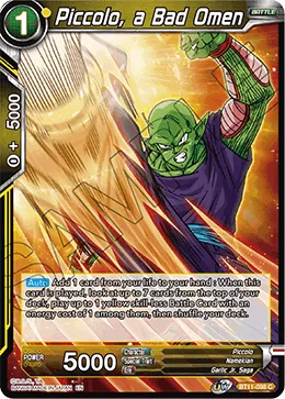 BT11-098 Piccolo, a Bad Omen