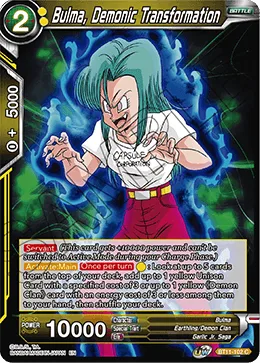 BT11-102 Bulma, Demonic Transformation