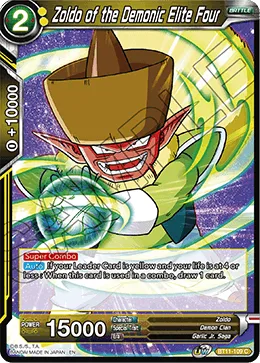 BT11-109 Zoldo of the Demonic Elite Four