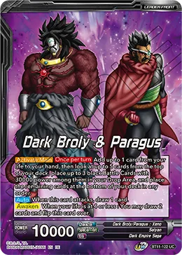 BT11-122 Dark Broly & Paragus (Promo)