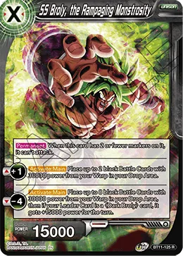 BT11-125 SS Broly, the Rampaging Monstrosity