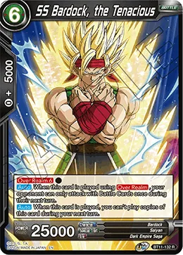 BT11-132 SS Bardock, the Tenacious