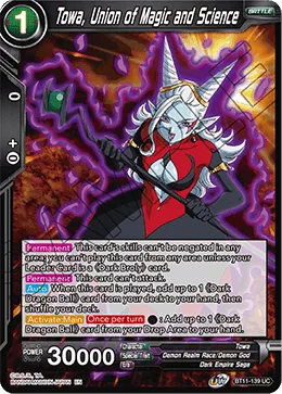 BT11-139 Towa, Union of Magic and Science