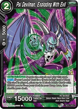 BT11-145 Psi Devilman, Exploding With Evil