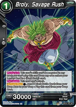 BT11-147 Broly, Savage Rush
