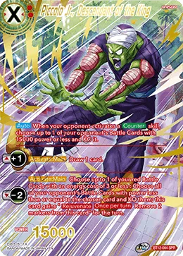 BT12-004 Piccolo Jr., Descendant of the King (SPR)