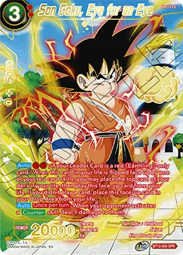 BT12-005 Son Goku, Eye for an Eye (SPR)
