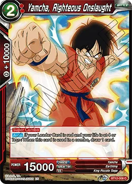 BT12-008 Yamcha, Righteous Onslaught