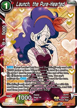 BT12-013 Launch, the Pure-Hearted