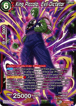 BT12-017 King Piccolo, Evil Dictator