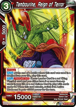 BT12-020 Tambourine, Reign of Terror