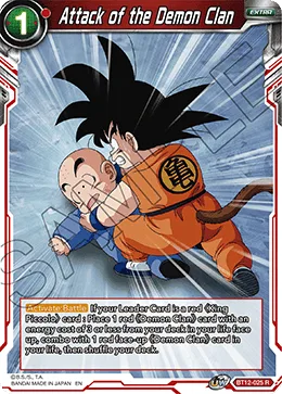 BT12-025 Attack of the Demon Clan