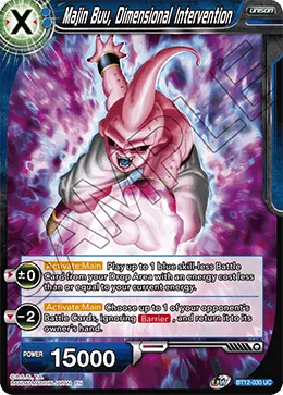 BT12-030 Majin Buu, Dimensional Intervention