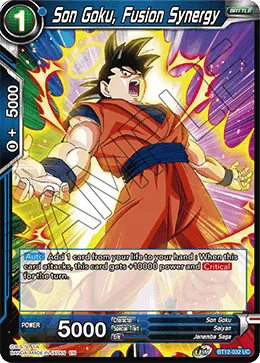 BT12-032 Son Goku, Fusion Synergy