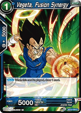 BT12-036 Vegeta, Fusion Synergy