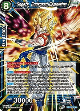 BT12-038 Gogeta, Godspeed Demolisher
