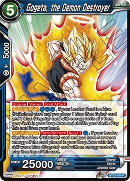 BT12-039 Gogeta, the Demon Destroyer