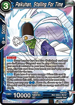 BT12-042 Paikuhan, Stalling For Time