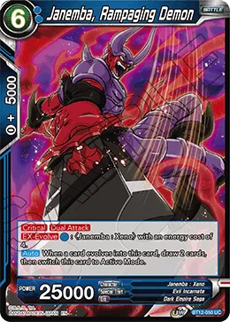 BT12-050 Janemba, Rampaging Demon