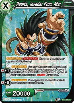 BT12-058 Raditz, Invader From Afar