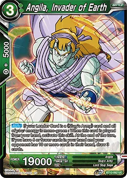 BT12-062 Angila, Invader of Earth