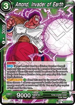 BT12-071 Amond, Invader of Earth