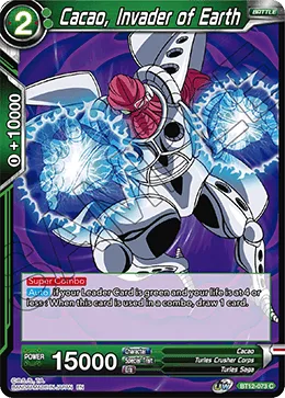 BT12-073 Cacao, Invader of Earth