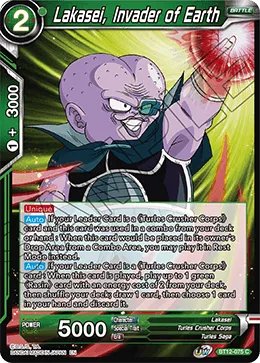 BT12-075 Lakasei, Invader of Earth