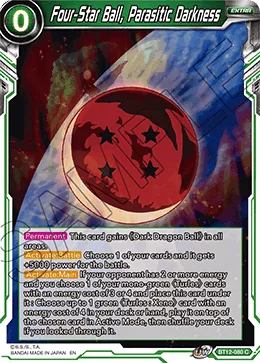 BT12-080 Four-Star Ball, Parasitic Darkness