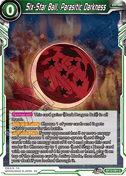 BT12-081 Six-Star Ball, Parasitic Darkness