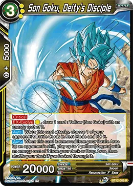 BT12-089 Son Goku, Deity's Disciple