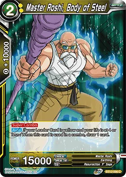 BT12-096 Master Roshi, Body of Steel