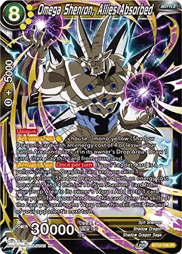 BT12-108 Omega Shenron, Allies Absorbed