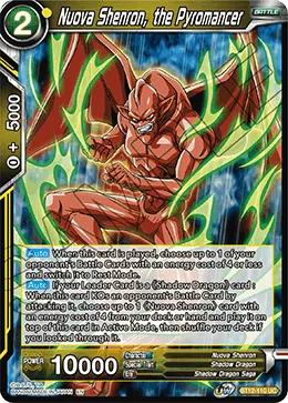 BT12-110 Nuova Shenron, the Pyromancer