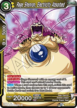 BT12-111 Rage Shenron, Electricity Absorbed