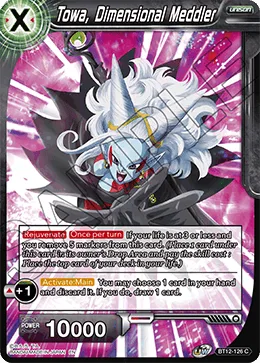 BT12-126 Towa, Dimensional Meddler
