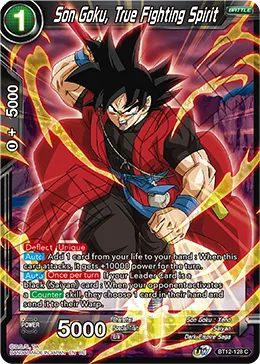 BT12-128 Son Goku, True Fighting Spirit (Promo)