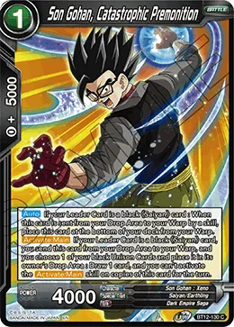 BT12-130 Son Gohan, Catastrophic Premonition