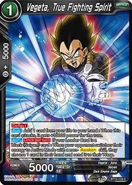 BT12-133 Vegeta, True Fighting Spirit (Promo)