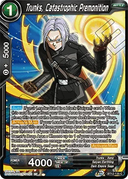 BT12-135 Trunks, Catastrophic Premonition