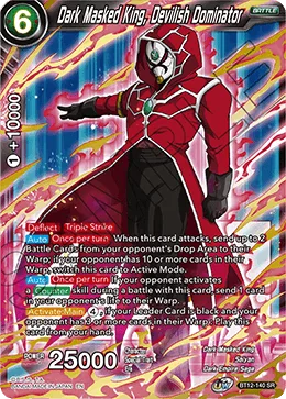 BT12-140 Dark Masked King, Devilish Dominator