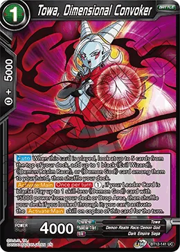 BT12-141 Towa, Dimensional Convoker