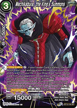 BT12-144 Mechikabura, the King's Summons