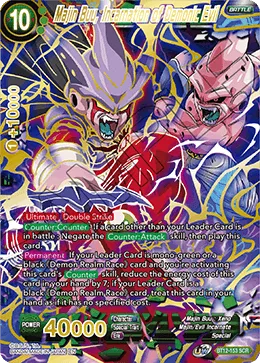 BT12-153 Majin Buu, Incarnation of Demonic Evil