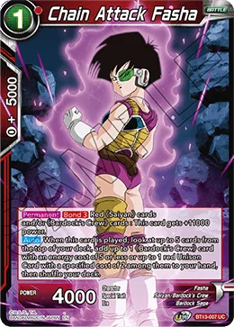 BT13-007 Chain Attack Fasha