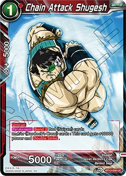 BT13-008 Chain Attack Shugesh